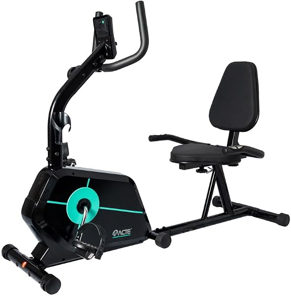 Acte Sports Bicicleta Ergométrica Horizontal Magnética 2.0 E29 8 Níveis