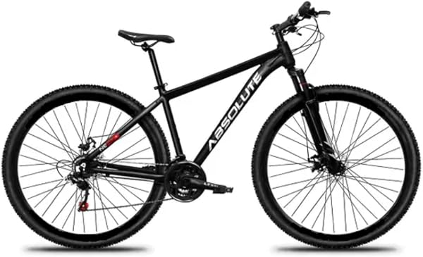 Bicicleta Aro 29 Absolute Nero 5 21v Alumínio Freio Mecânico Suspensão 80mm Unissex