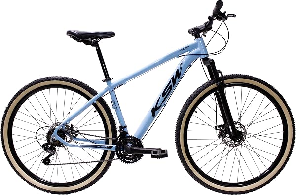 Bicicleta Aro 29 KSW 21 Marchas Alumínio Câmbio Shimano Freio a Disco