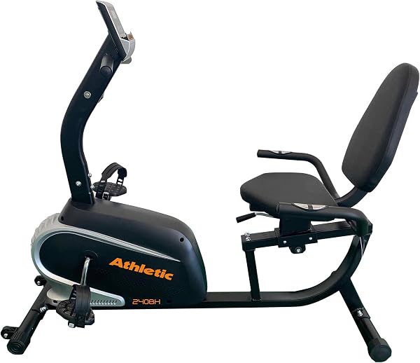 Bicicleta Ergométrica Horizontal Athletic Vision 240BH 8 Níveis de Esforço