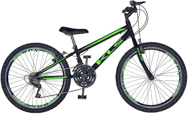 Bicicleta KLS Sport Gold Aro 24 MTB 21v Freio V-Brake