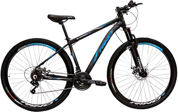 Bicicleta RINO EVEREST 29 Freio Hidráulico Cambios SH 24v com Trava