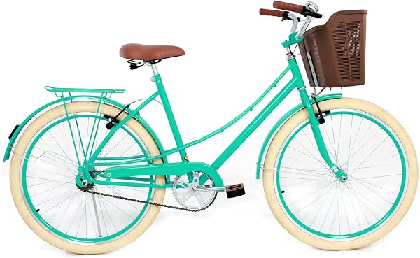 Bicicleta Vintage Retro Food Bike Ceci Azul Turquesa