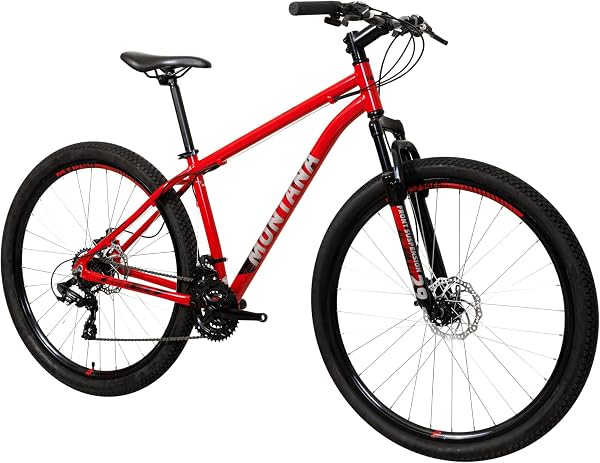 Caloi Bicicleta Montana Aro 29 Tamanho 17 Câmbio 21 Velocidades Vermelha