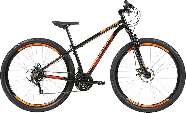 Caloi Vulcan Aro 29 21 Velocidades Câmbio SunRun Freio a Disco