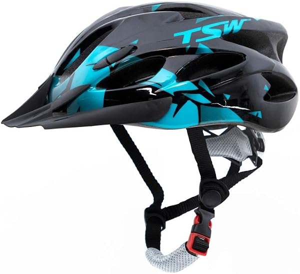 Capacete MTB TSW Raptor II LED com Viseira