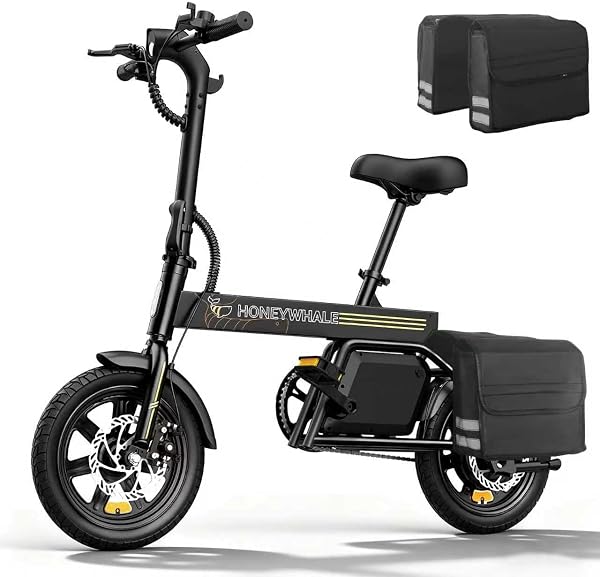 HONEYWHALE B20 Bicicleta Elétrica Dobrável 440W 36V 7.8Ah Aro 14 Polegadas