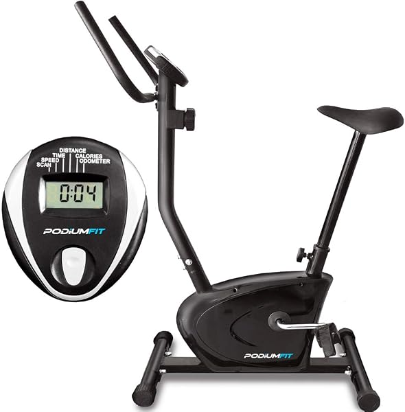 PodiumFit V90 Bicicleta Ergométrica Magnética 8 Cargas