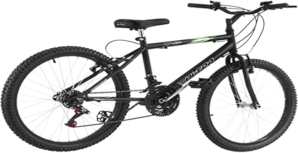 Ultra Bikes BM24 Aro 24 18v Preto Fosco