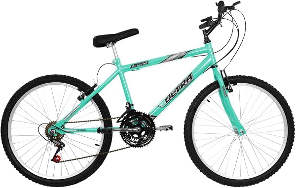Ultra Bikes Esporte Aro 24 18 Marchas Freio V-Brake Reforçada