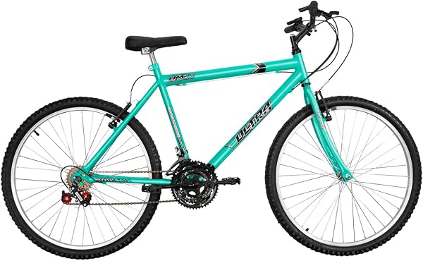 Ultra Bikes Esporte Aro 26 Reforçada 18v Freio V-Brake Verde